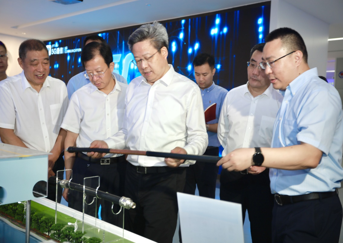 南通市委书记、、、市长吴新明考察优德88科技